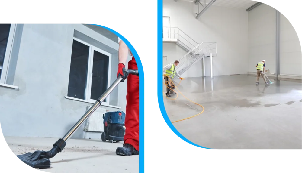 Builders and post-construction cleaning