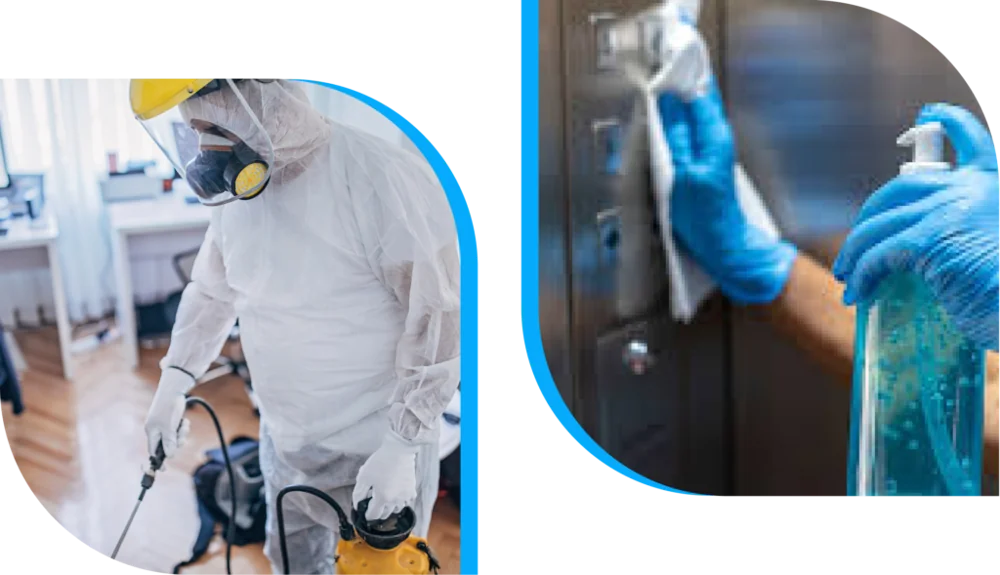 Specialist workplace cleaning and disinfection